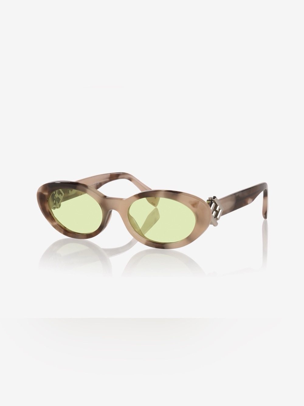 Stunning NEW Fendi FF Diamonds Oval Tortoiseshell Sunglasses with case and box!